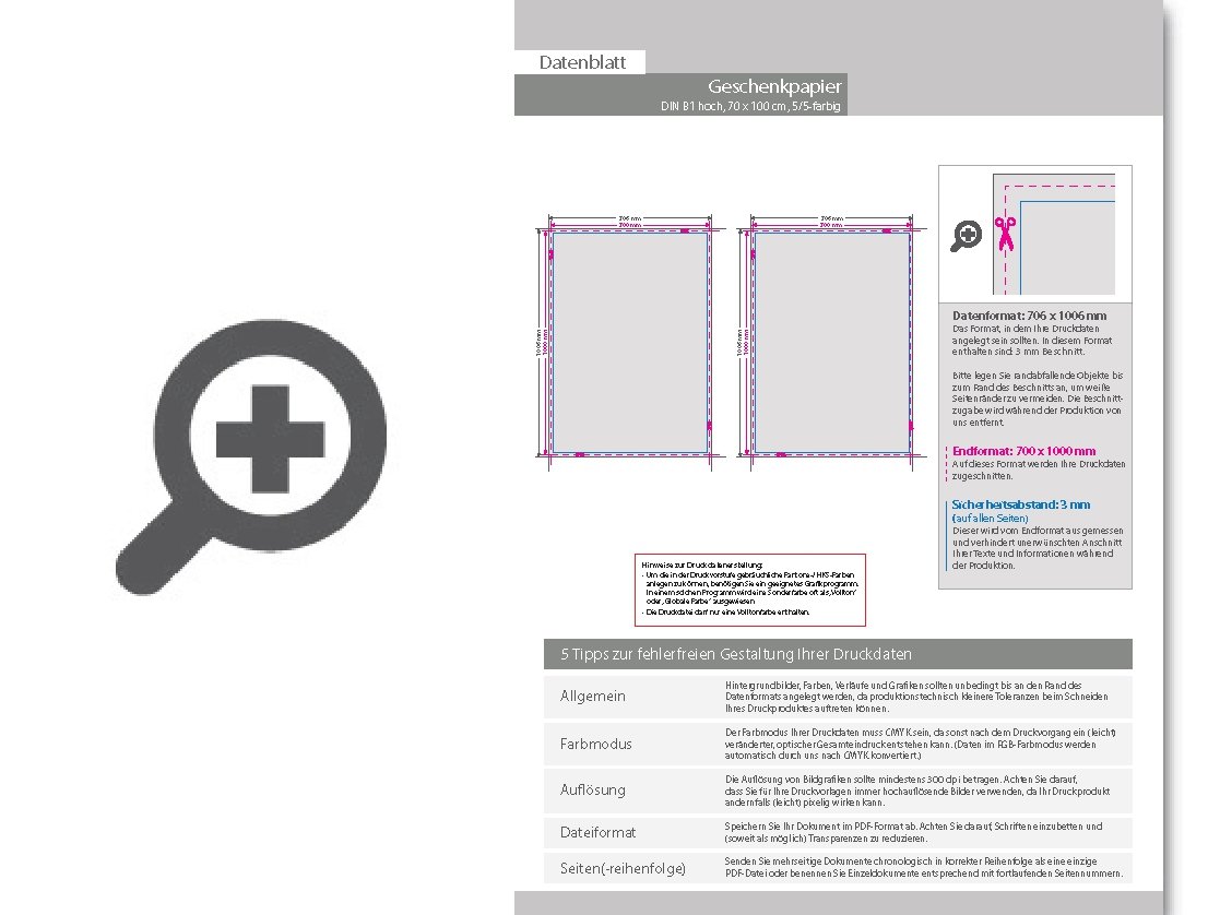 Product Bild geschenkpapier_din_b1_(700_x_1000_mm)_beidseitig_5_5-farbig_bedruckt_(cmyk_+_1_sonderfarbe)