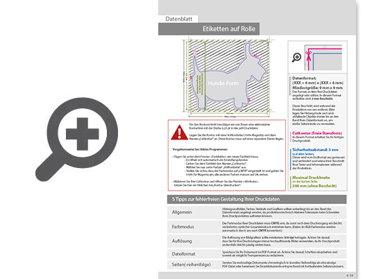 Product Bild hochwertige_etiketten_auf_rolle_in_hund-form