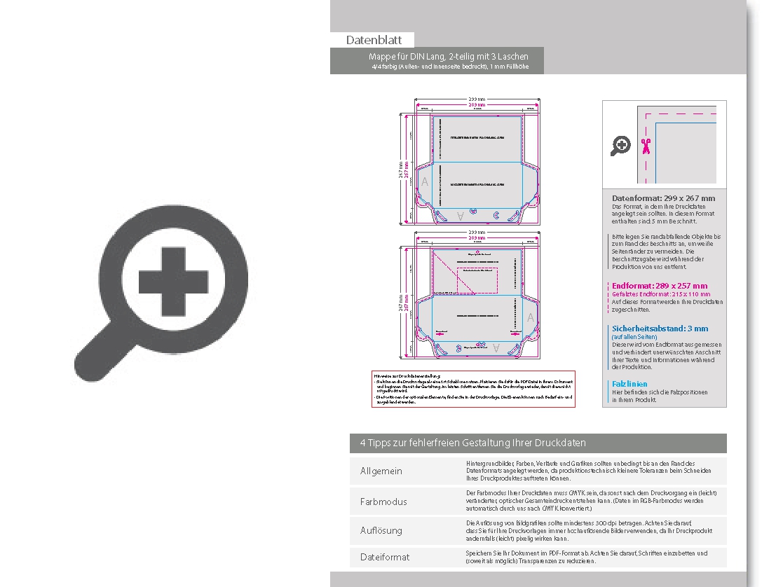 Product Bild mappe_f__r_din_lang__2-teilig_mit_3_laschen__4_4_farbig_(au__en-_und_innenseite_bedruckt)