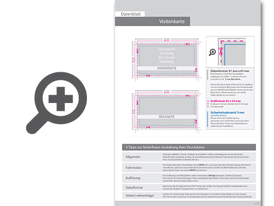 Product Bild visitenkarten_quer_4_4_farbig_85_x_55_mm_(beidseitiger_druck)__1_5mm_starke_holzschliffpappe