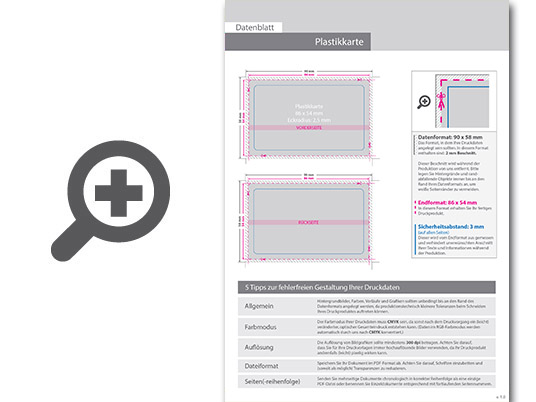 Product Bild eco-pvc_plastikkarte__4_4_farbig_bedruckt_auf_wei__em_hintergrund