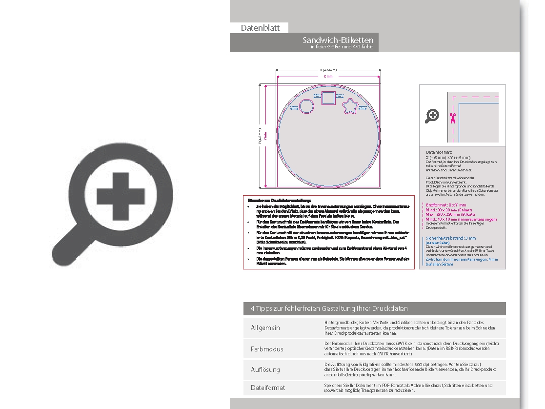 Product Bild hochwertige_sandwich-etiketten__freie_gr____e_rund