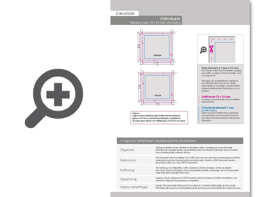 Product Bild visitenkarten_quadratisch_4_4_farbig_55_x_55_mm_(beidseitiger_druck)__munken_polar