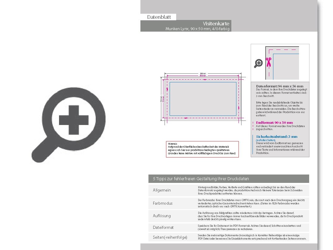 Product Bild visitenkarten_quer_4_0_farbig_90_x_50_mm_(einseitiger_druck)__munken_lynx